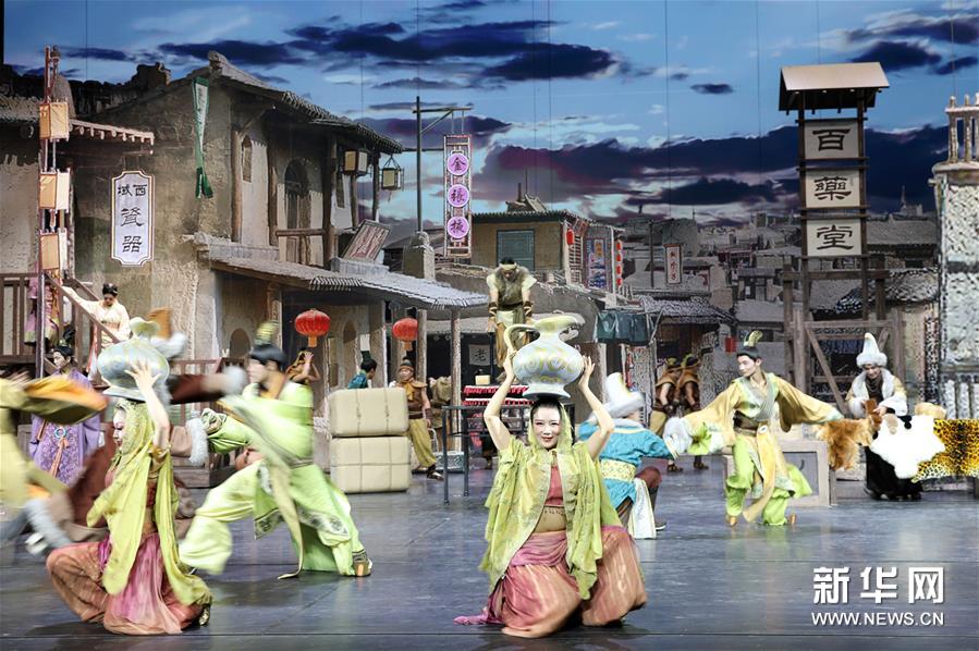 （文化）（5）大型历史情景剧《回道张掖》首次公演
