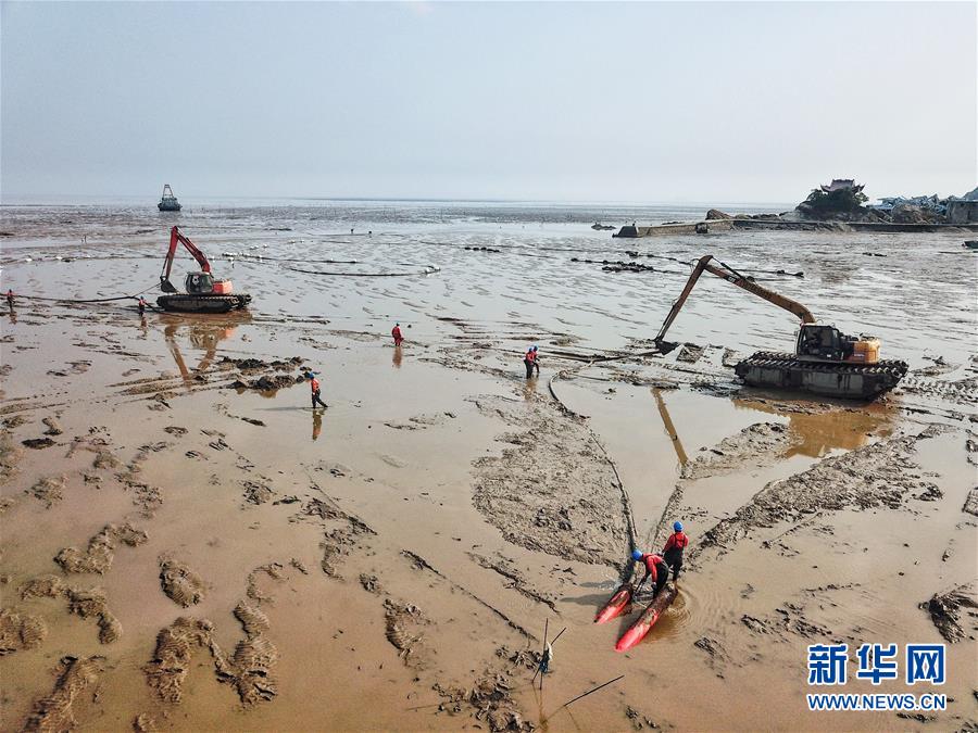 浙江南麂岛与陆地联网工程全线贯通