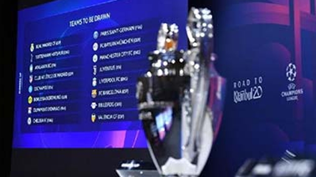 欧冠16强抽签：利物浦对马竞 曼城战皇马