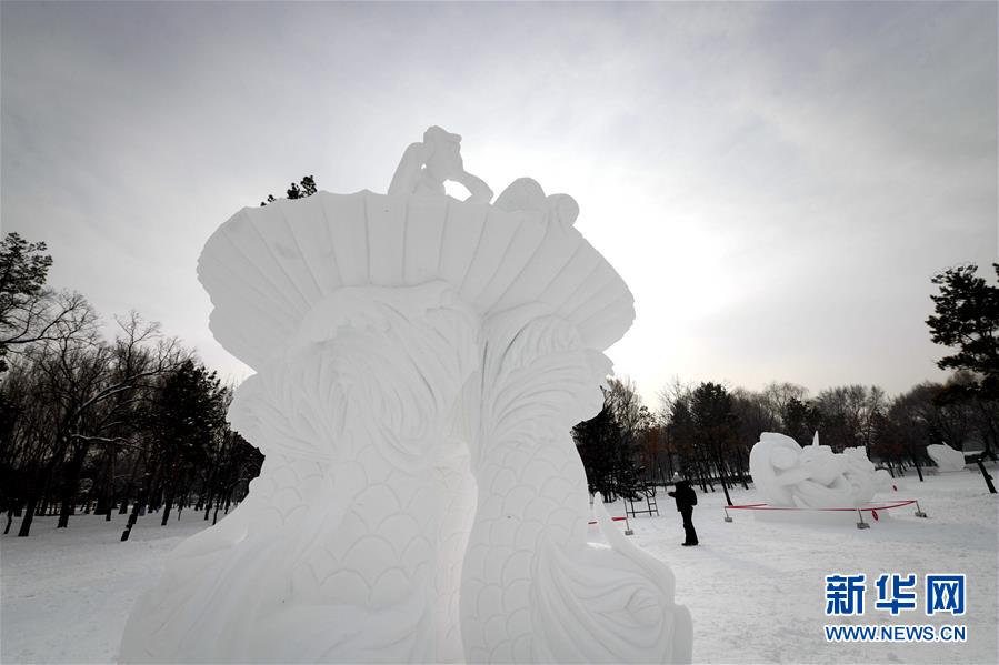 第七届“冬之韵”全国大学生雪雕比赛落幕图3