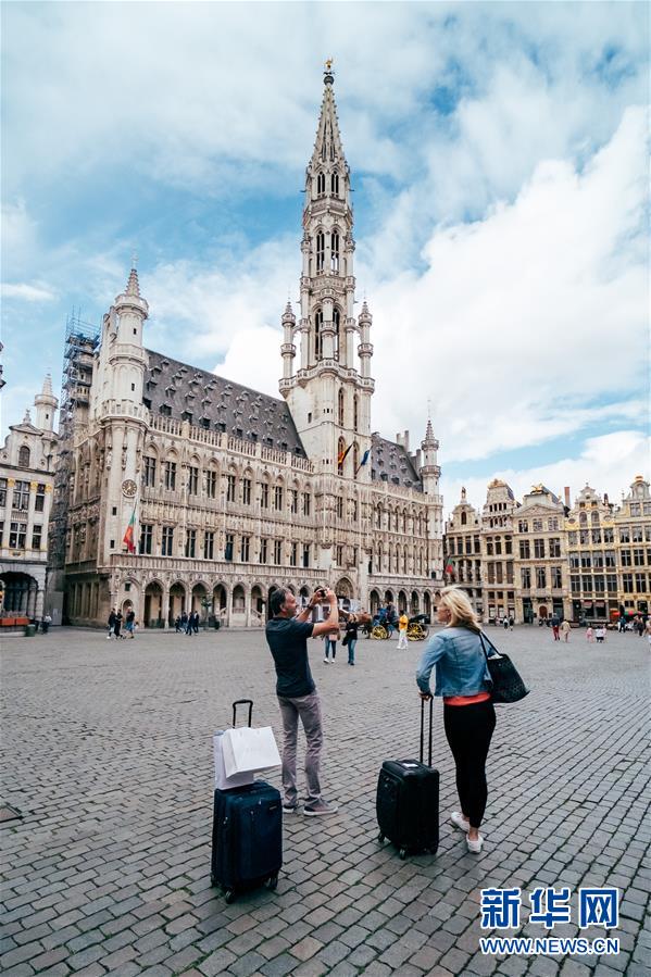 （国际）（1）比利时布鲁塞尔游客逐渐增多