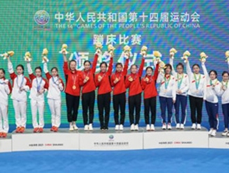 蹦床：山西女队、江苏男队夺冠