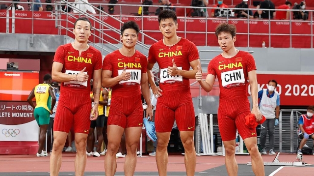 国际奥委会官宣：中国田径男子4X100米接力队获奥运铜牌