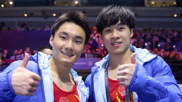 體操世錦賽：中國隊奪得男子團體冠軍