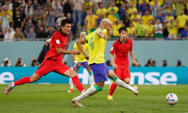 卡塔尔世界杯 | 八分之一决赛：巴西胜韩国（高清组图）