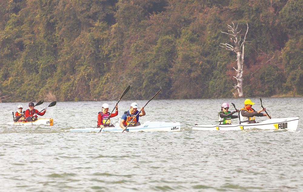 “金森杯”第八届中国·将乐皮划艇桨板马拉松公开赛举行