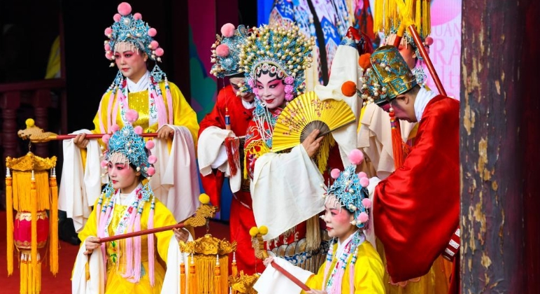 重慶大足舉辦第三屆川劇旅游文化藝術節