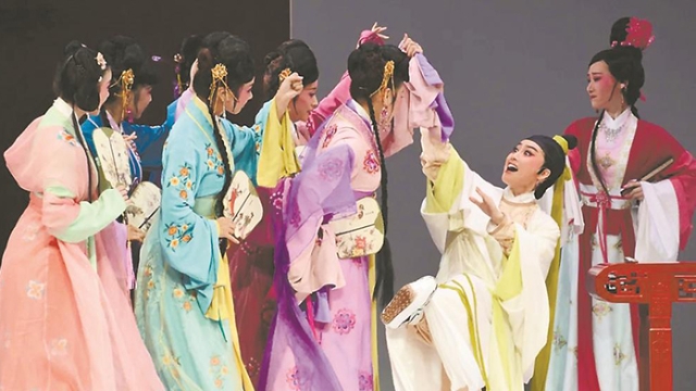  Fujian Fanghua Yueju Theater rehearsed "the most beautiful Yueju Opera" Liu Yong