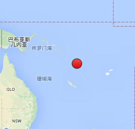 瓦努阿图群岛发生7.0级地震