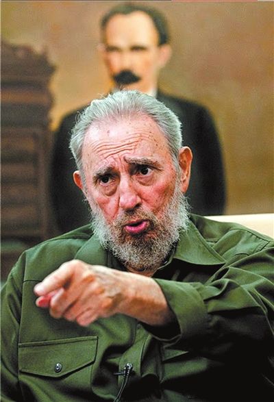 古巴革命领导人菲德尔·卡斯特罗(资料图片).图/东方ic