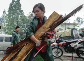 义工：不认同“志愿者给灾区添乱”说法