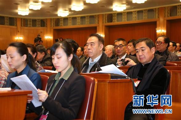 （两会·政协开幕·XHDW）（32）全国政协十二届二次会议在京开幕
