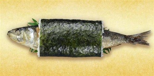 日本寿司店售整鱼寿司网友吐槽“无美感”（图）