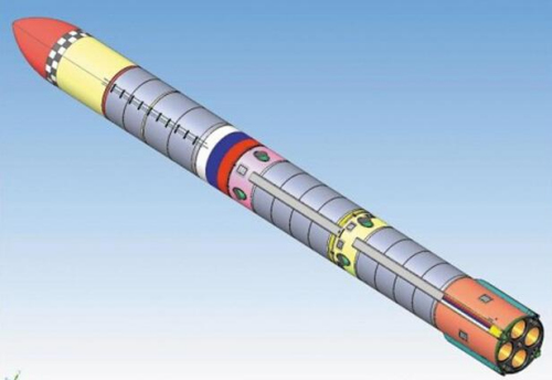 资料图：RS-26“边界”洲际弹道导弹外形推测图