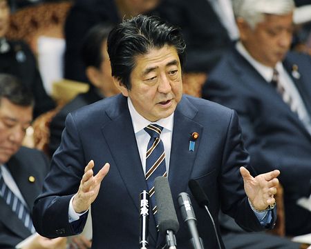 安倍呼吁日本在野党尽快审议新安保法案内容