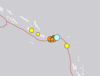 所罗门群岛近期连遭多起强震袭击暂无伤亡报告