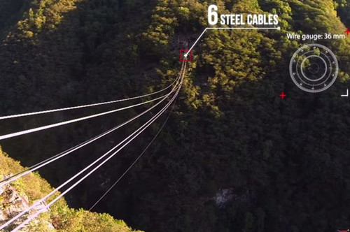 胆小者勿试瑞士造超长吊桥挑战游客心理极限（图）