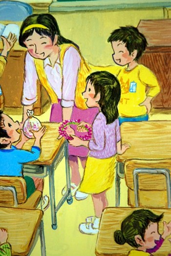 插图现三只手女孩日本回收万余册小学课本（图）