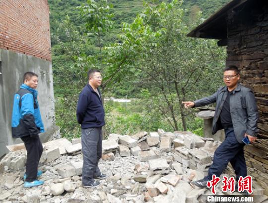 四川九龙县3.7级地震造成460户受灾部分房屋受损