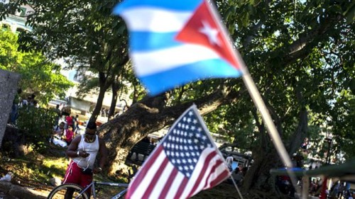 资料图片：古巴人将迎来更多美国商业和文化的影响 。