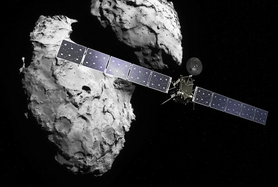 欧航局“罗塞塔”探测器结束任务将坠落彗星表面