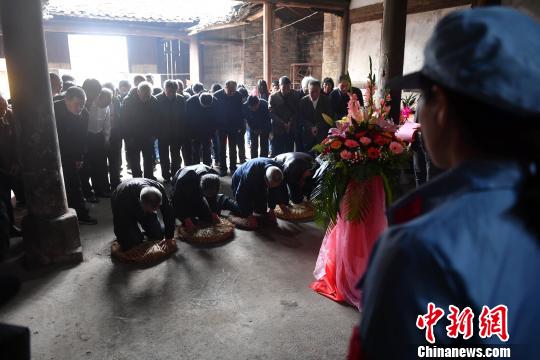 革命英烈魂归客家祖祠：“他们尽忠，我们尽孝”