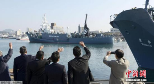 资料图：日本捕鲸船