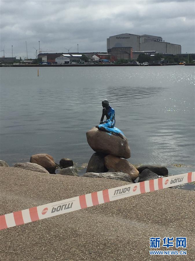 （国际）（1）丹麦标志性景点“小美人鱼”数周内再遭泼漆