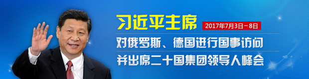 习近平主席对俄罗斯、德国进行国事访问并出席二十国集团领导人峰会