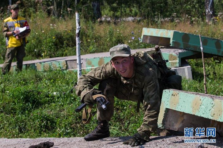 （国际）（4）“侦察尖兵”国际军事比赛在俄罗斯新西伯利亚举行