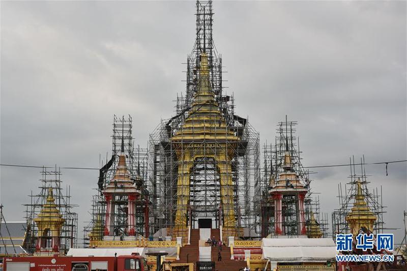 （XHDW）（8）探访建设中的泰国已故国王普密蓬遗体火化台