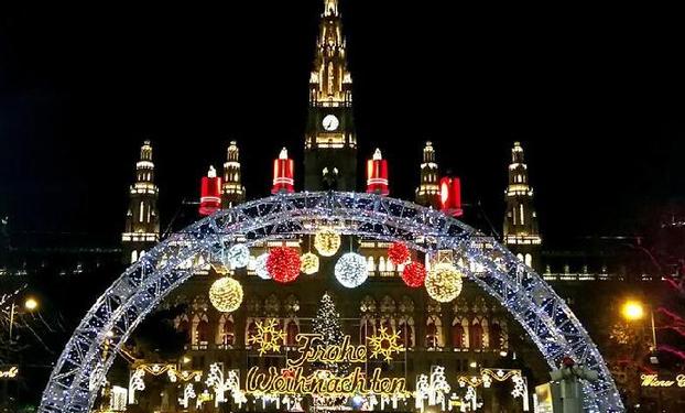 （国际）（1）维也纳：圣诞市场气氛浓