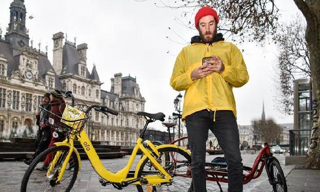 （国际）（2）法国巴黎：OFO“小黄车”助力市民绿色出行