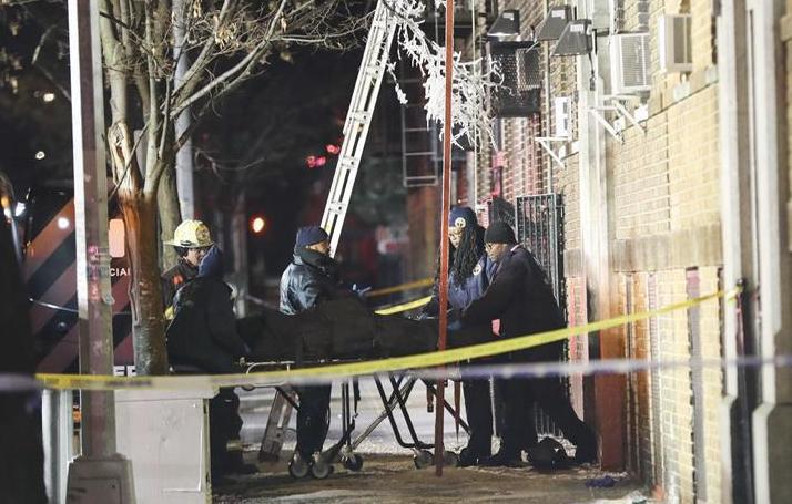 （国际）（1）纽约一公寓发生火灾　至少12人死亡