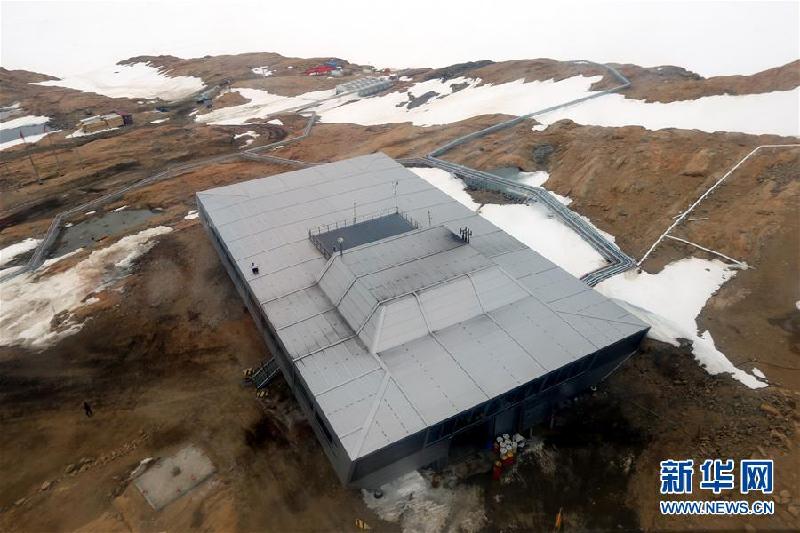 （第34次南极科考）（1）中国科考队访问印度巴拉提站