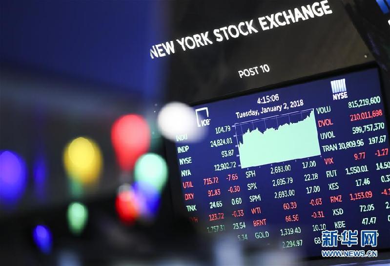 （国际）（2）纽约股市三大股指2日上涨