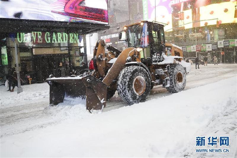 （国际）（5）美国东北部暴风雪肆虐 纽约州多地进入紧急状态