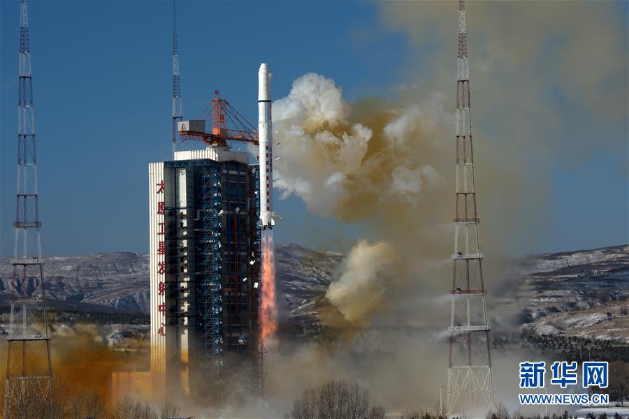 （科技）（2）高景一号03、04星成功发射 中国航天发射2018年迎来“开门红”
