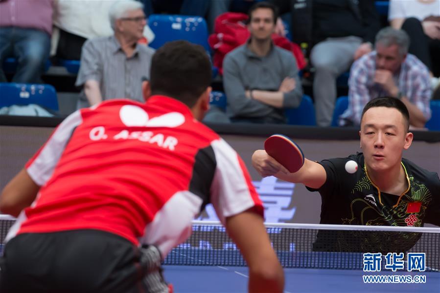 体育 精彩图片 > 正文   当日,在布达佩斯举行的2018国际乒联世界巡回