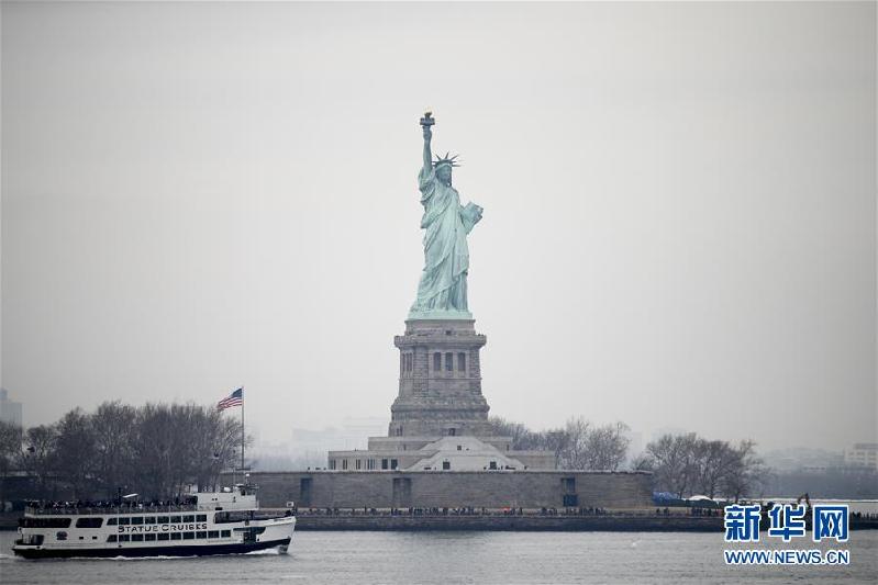 （国际）（1）纽约自由女神像恢复参观