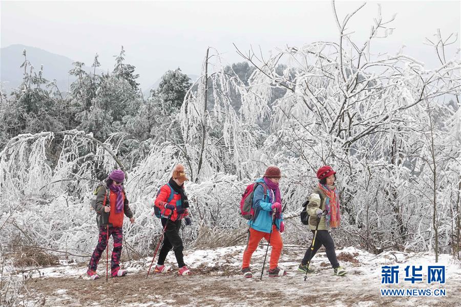 #（环境）（3）贵阳云雾山雪景醉游人