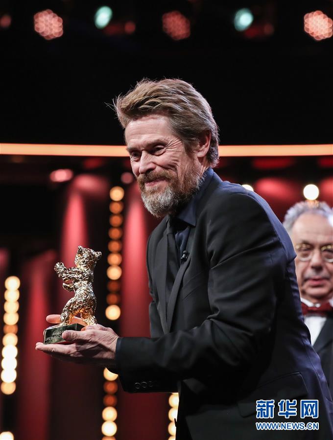 （国际）（4）美国演员威廉·达福获第68届柏林电影节终身成就奖
