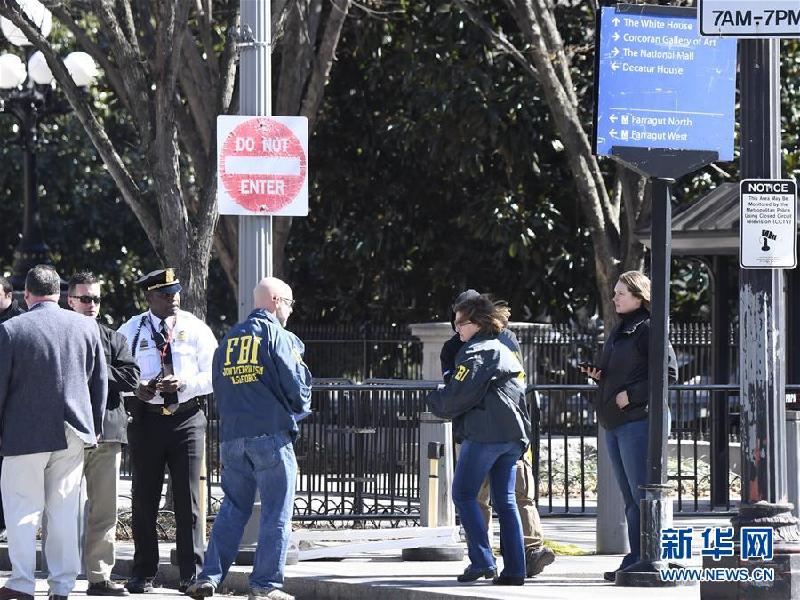 （国际）（2）美国特勤局说一名男子在白宫附近开枪自伤