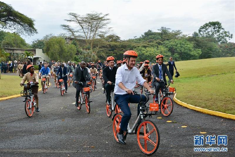 （国际·图文互动）（2）中国共享单车“骑”向联合国内罗毕办事处
