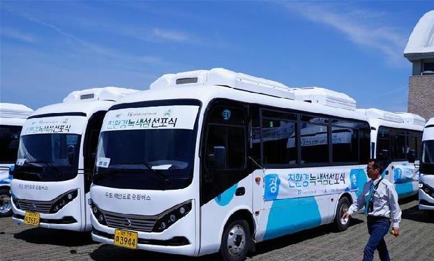 （国际）（3）20辆比亚迪纯电动巴士在韩国济州岛交付使用