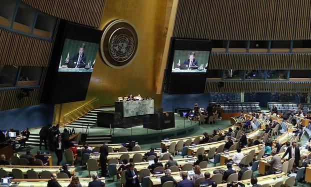 （国际）联合国大会通过关于保护巴勒斯坦平民的决议