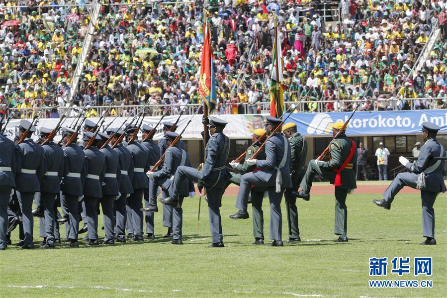 （国际）（5）姆南加古瓦宣誓连任津巴布韦总统