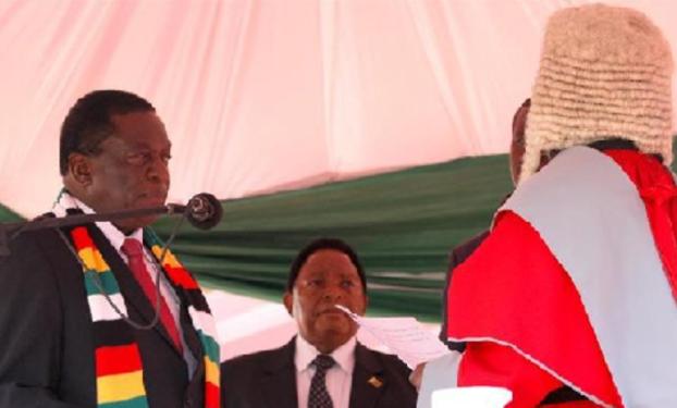 （国际）（3）姆南加古瓦宣誓连任津巴布韦总统