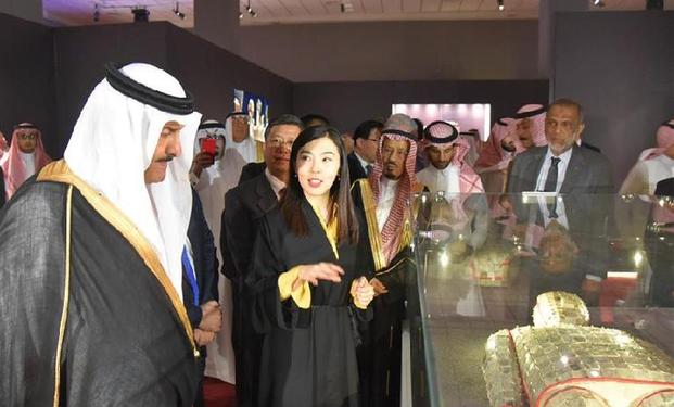 （国际）（2）“华夏瑰宝”大型中国文物展在沙特开幕
