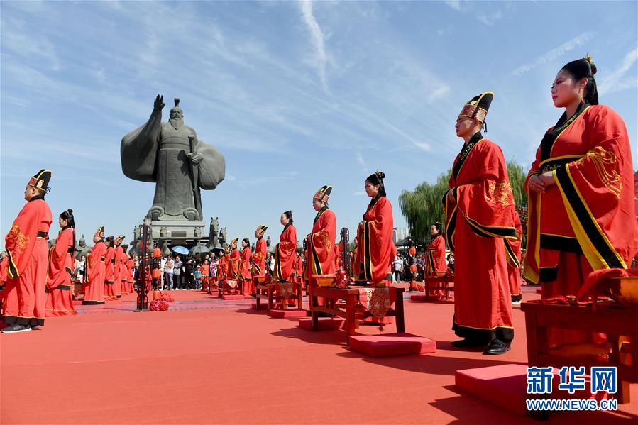 （文化）（1）西安：体验汉式婚礼 感受传统文化